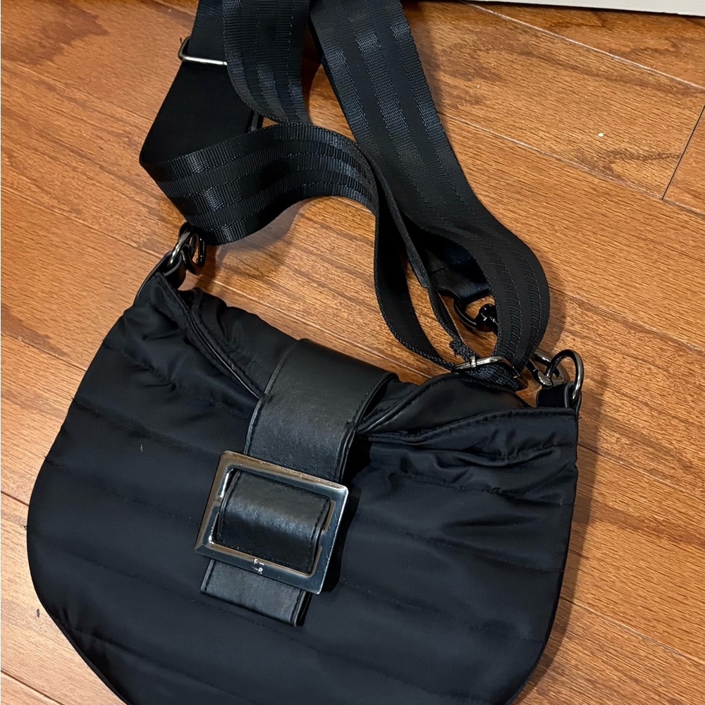 Think Royln Black Crossbody Bag